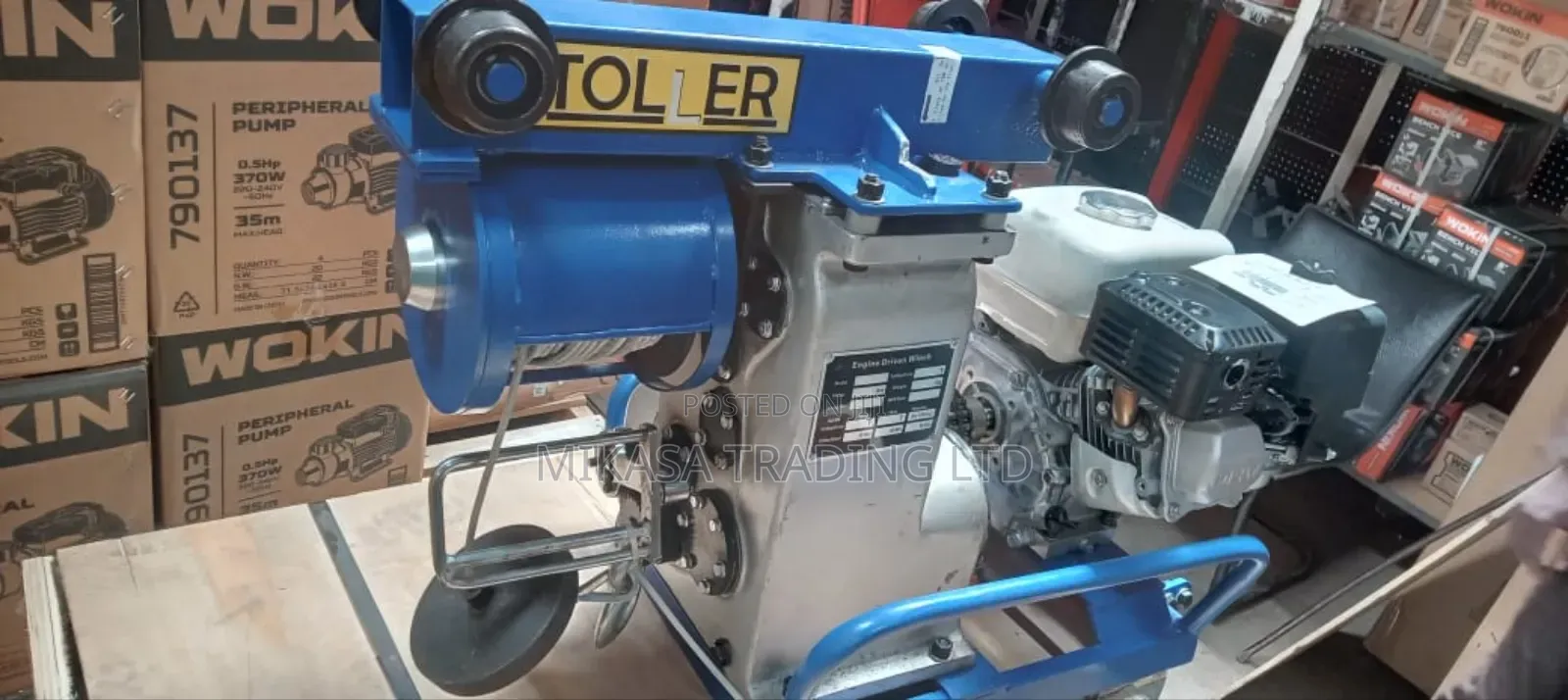 Toller 1T Petrol Hoist (HONDA ENGINE)