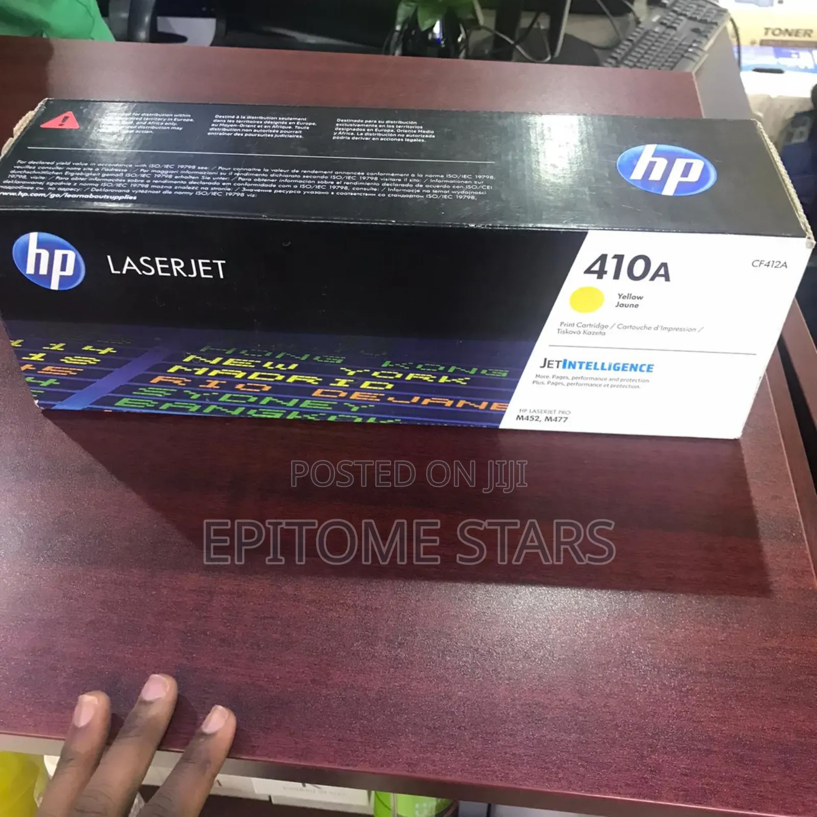 Magnificent HP 410A Yellow Original Laserjet Toner