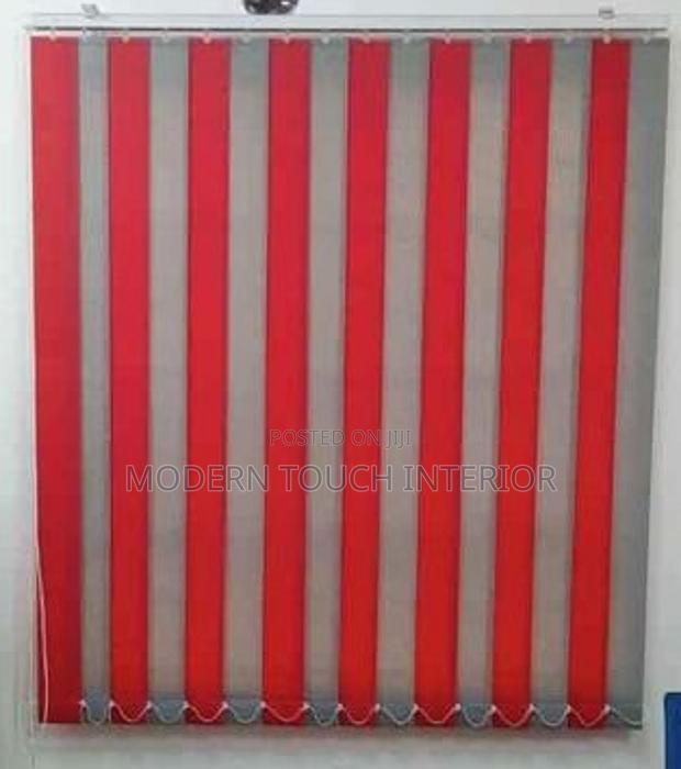 Custom-Fit Classic Fabric Vertical Blinds