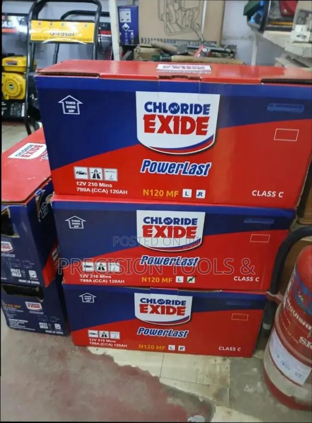 Cloride Exide N120 12V Maintenance Free Battery