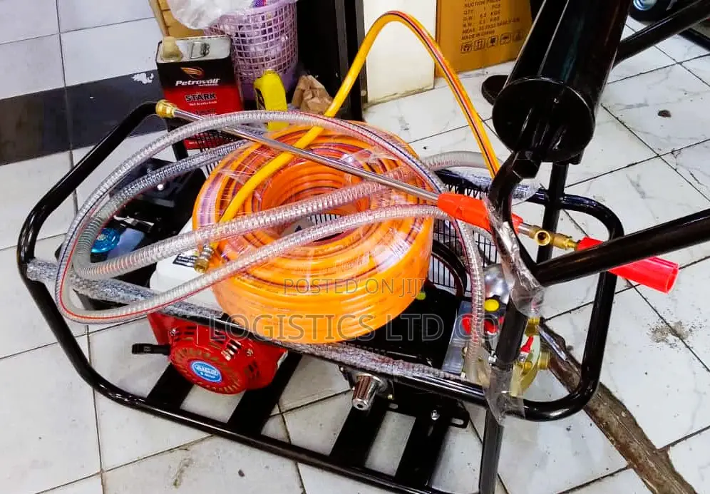 Aico Trolley Sprayer With 50 M Hose Pipe