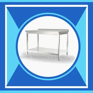 Durable Stainless Steel Table for Food and Beverage Process