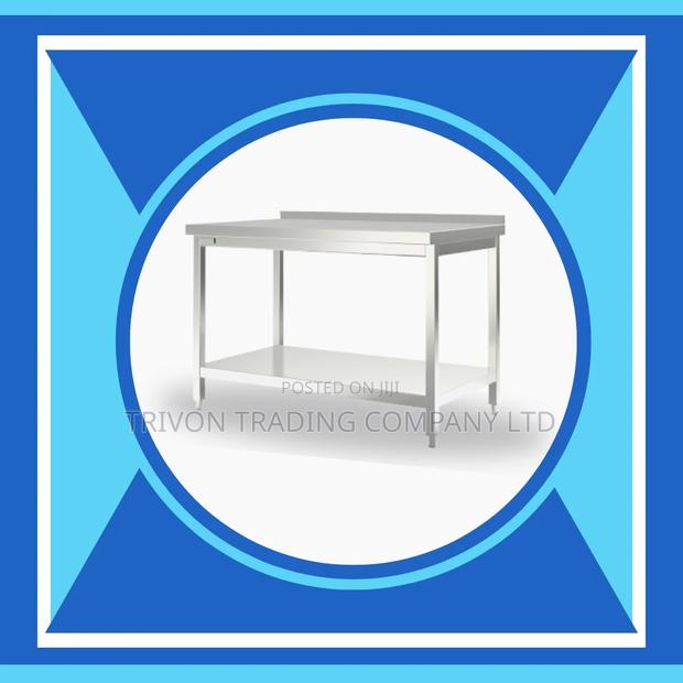Durable Stainless Steel Table for Food and Beverage Process - thumbnail 2