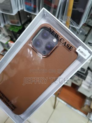 Apple iPhone 14 Pro Max Leather Case With Camera Frame - thumbnail 2