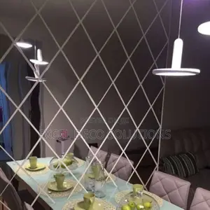 Easy Diy Friendly Self Sticking Diamond Mirrors