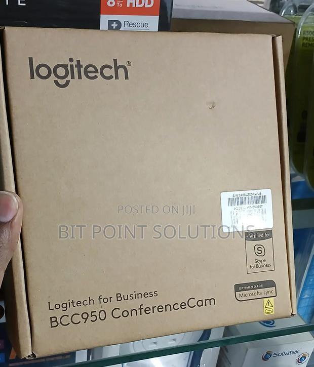 Logitech Bcc950 Conference Cam With Speakers/ Bcc950 Webcam - main view
