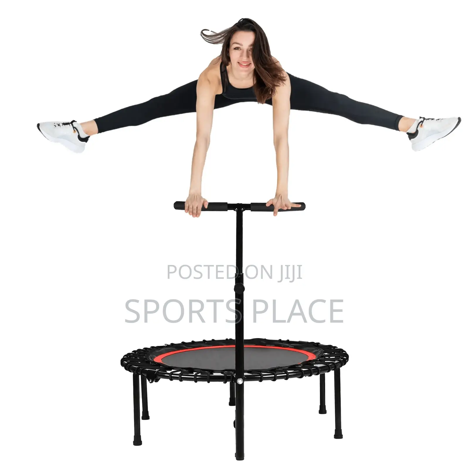 1.2meters Fitness Trampoline With Strong Adjustable Handle