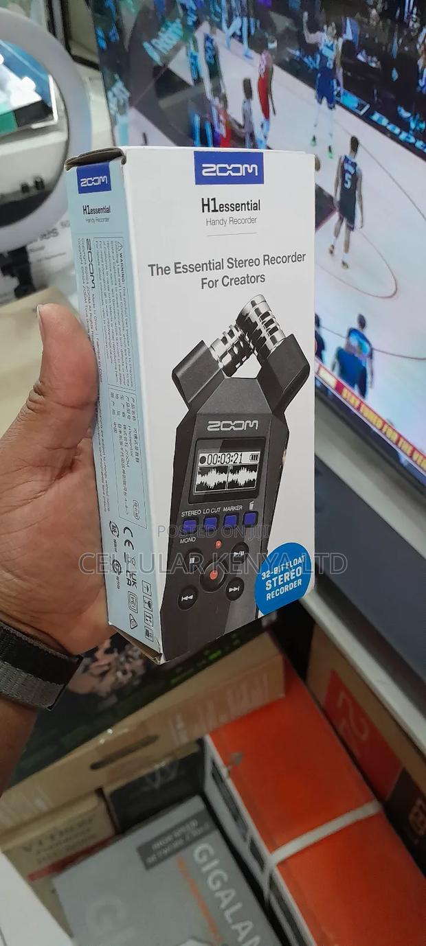 Zoom H1essential 2-Track 32-Bit Float Portable Recorder - thumbnail 3