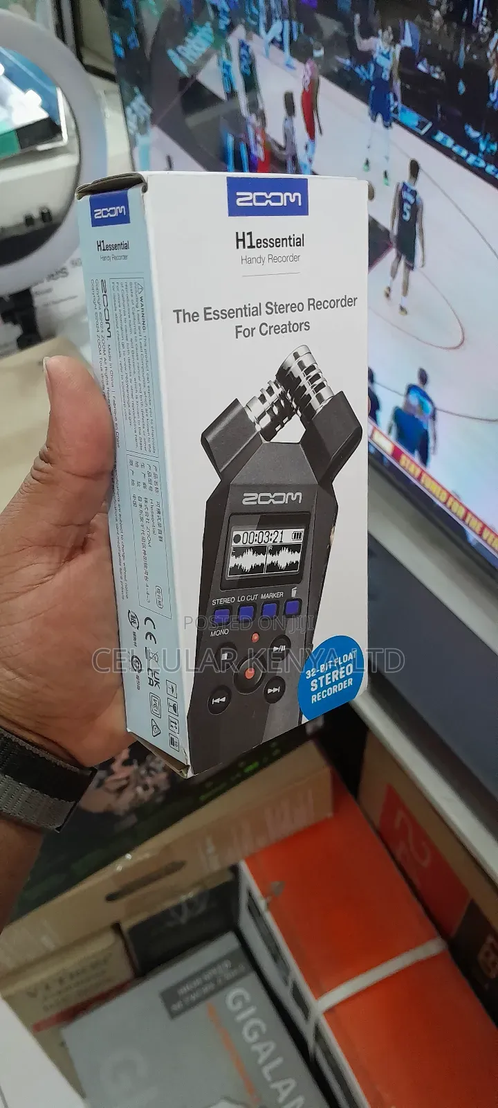 Zoom H1essential 2-Track 32-Bit Float Portable Recorder