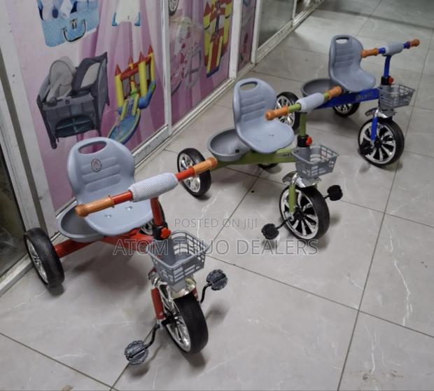 TricyclesSeat With Back Support Durable Rubber Wheels - main view