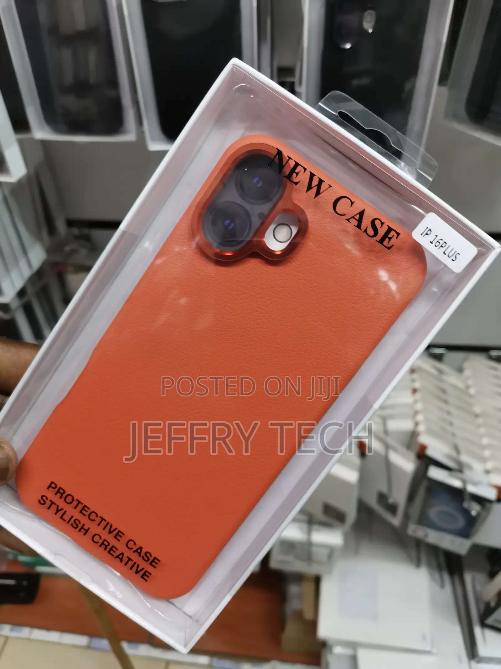 iPhone 16 Plus Leather Case With Magsafe – Tan