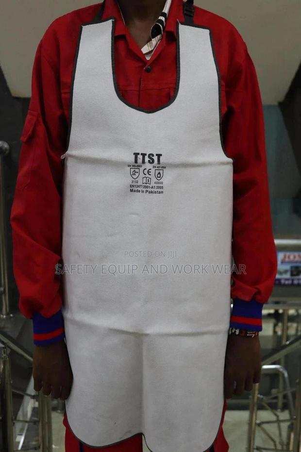 Welding Work Apron (White)