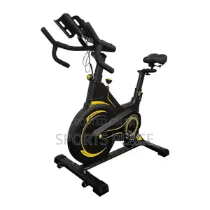 Spin Bike Portable Steel Cardio Exercise Spinning Bike