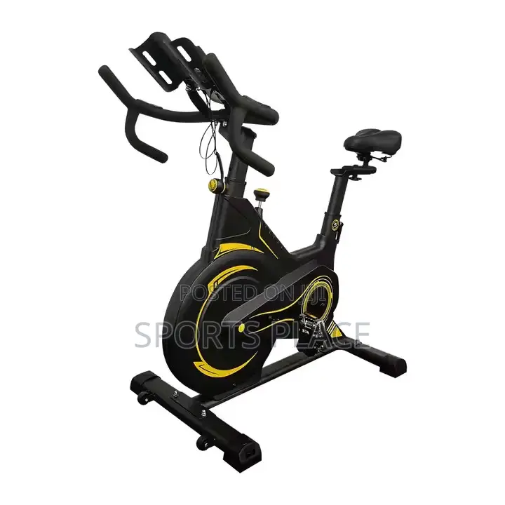 Spin Bike Portable Steel Cardio Exercise Spinning Bike