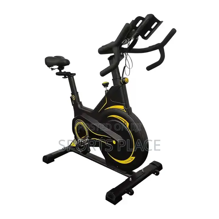 Spin Bike Portable Steel Cardio Exercise Spinning Bike