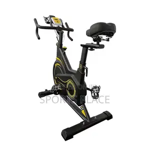 Spin Bike Portable Steel Cardio Exercise Spinning Bike