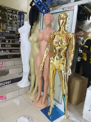 Gold Fibre Glass Mannequin