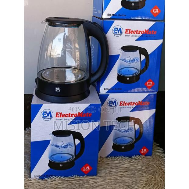 Electromate Glass Kettles - main view