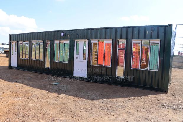 40FT Container Office Fabrication- Functionality Meets Class - thumbnail 2