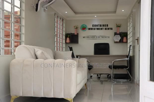 40FT Container Office Fabrication- Functionality Meets Class - thumbnail 3