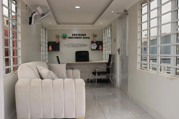 40FT Container Office Fabrication- Functionality Meets Class - thumbnail 4