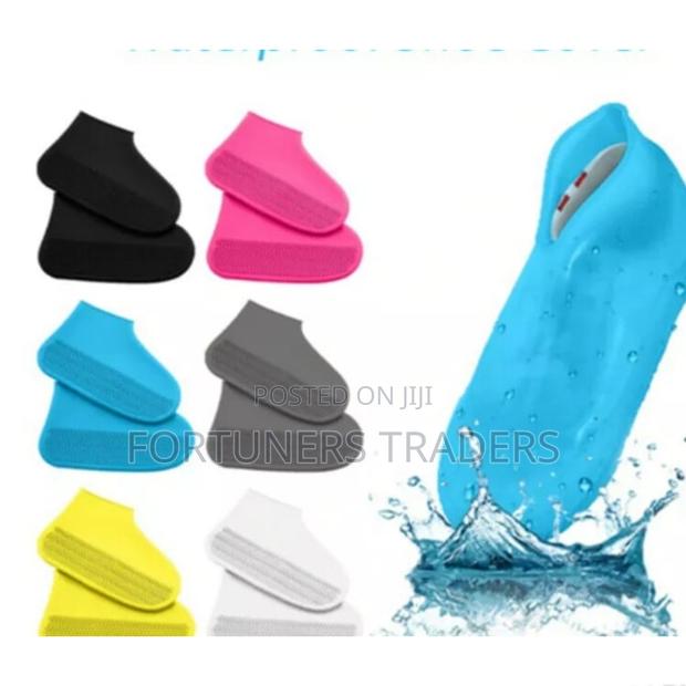 Silicone Water Proof Shoe Covers. - thumbnail 3