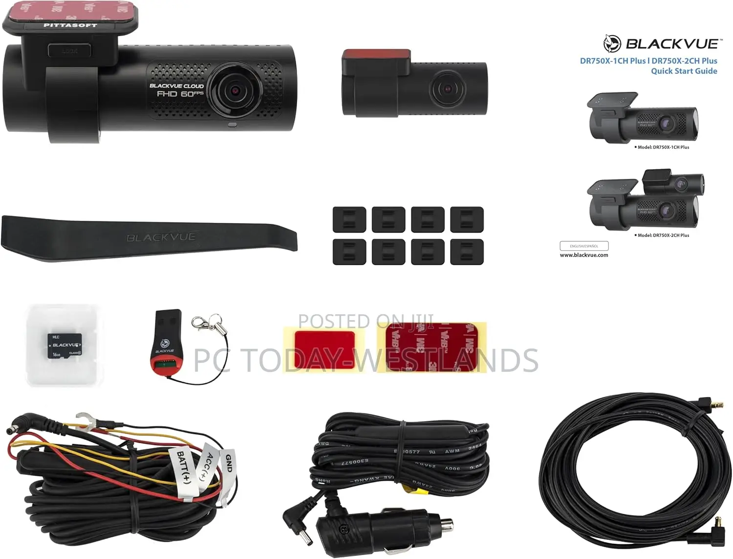 Blackvue DR750X-PLUS 2CH Full HD Dash Camera