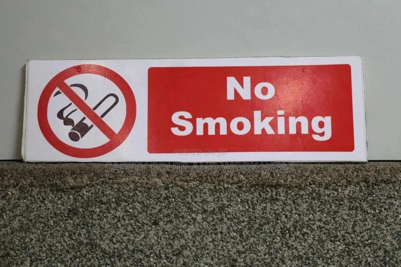 No Smoking Signage