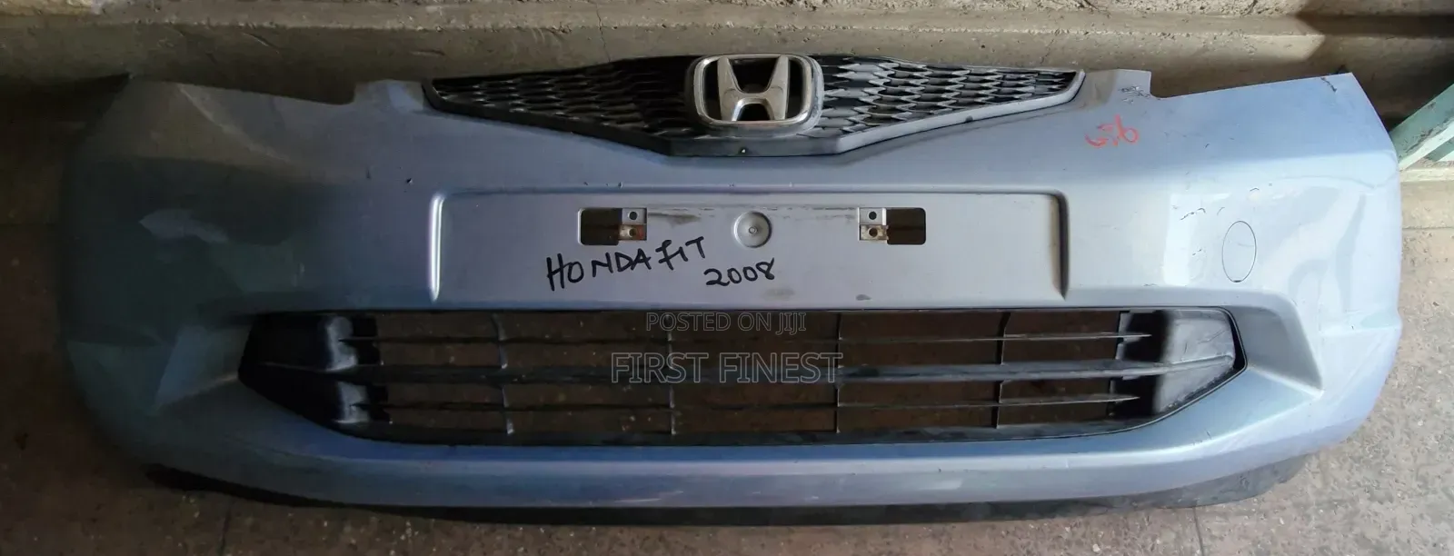 Honda Fit 2008 Front Bumper Complete With Grill