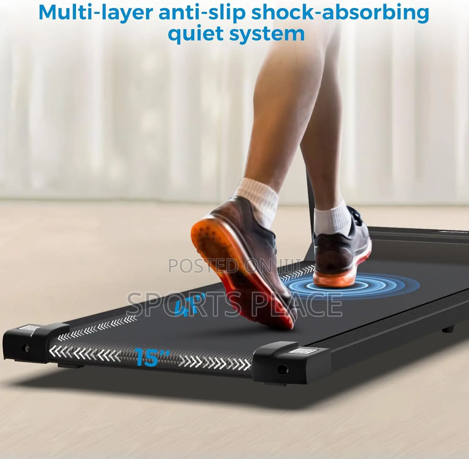 Portable Foldable Walkpad Treadmill for Home and Office Burn