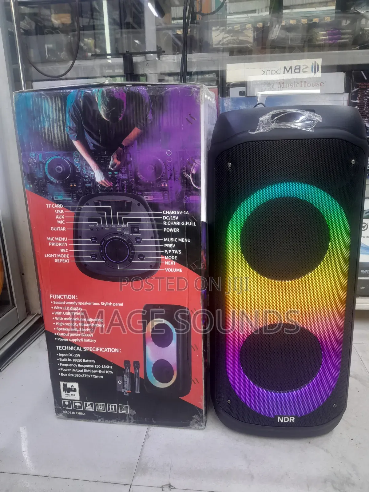 Powerful Bass Boost Speaker Portable