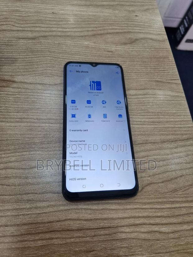 Tecno Spark 8C 64 GB Blue - thumbnail 4