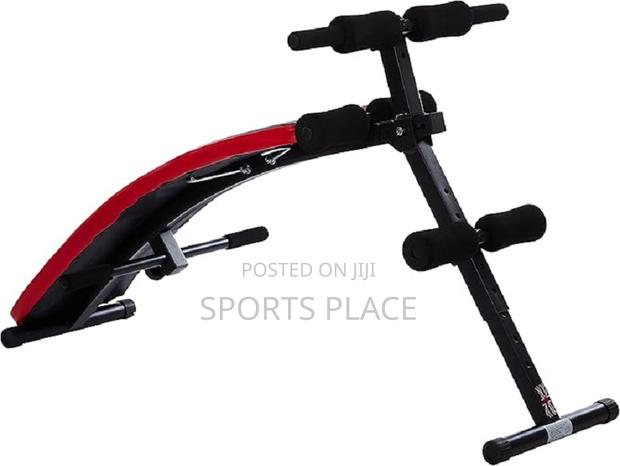Adjustable Sit Up Bench Press Fitness Decline Ab Training - thumbnail 4