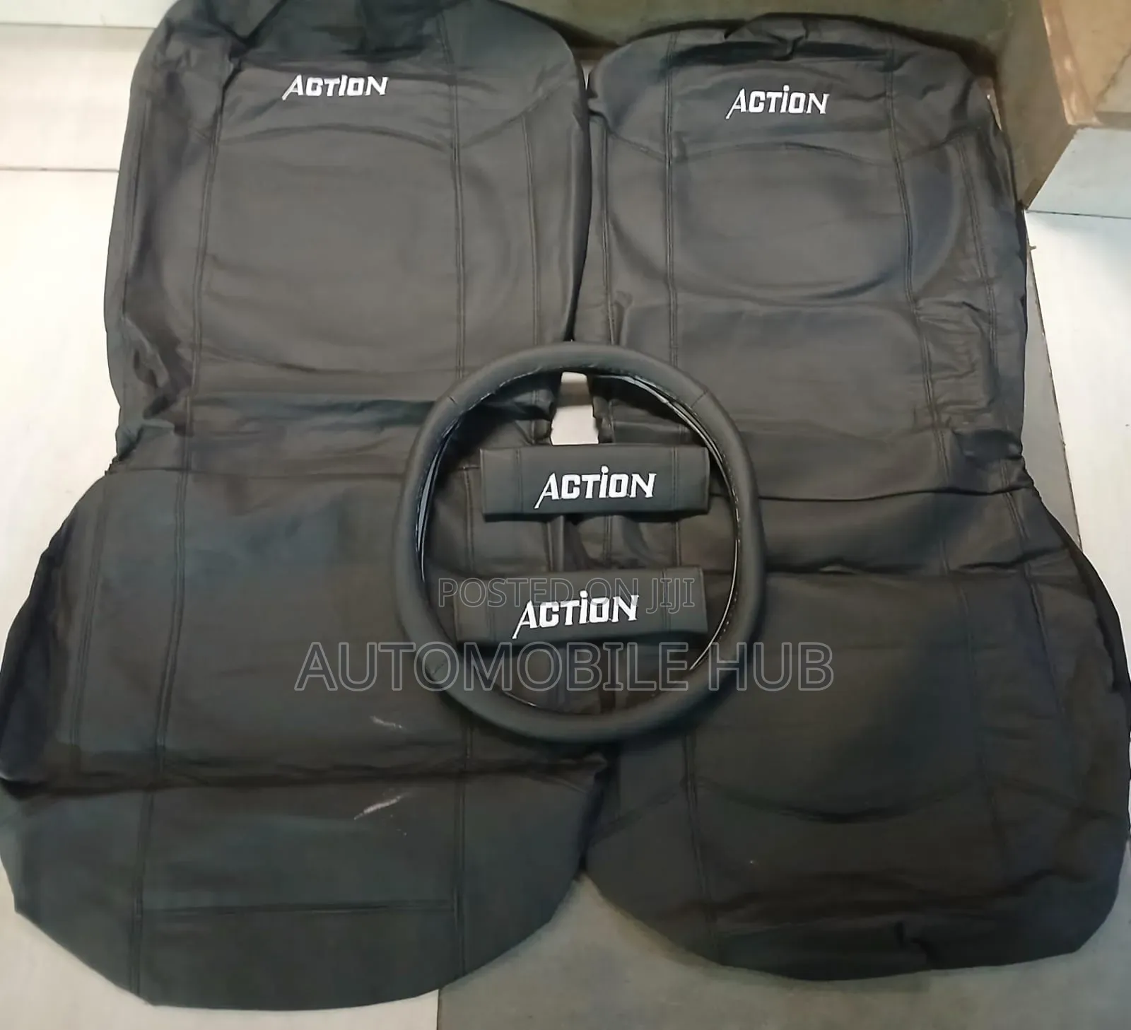 Car Seat Covers - Black Action Seat Covers