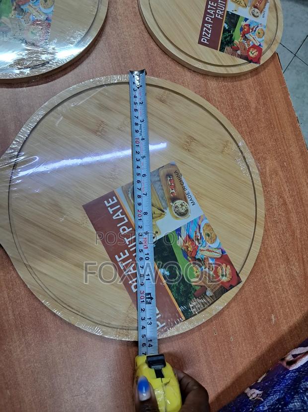 Bamboo Pizza Board Round.Now Available - thumbnail 4