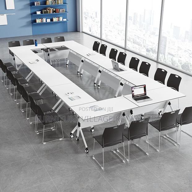 Office Table: Compactable Studying Conference Table - thumbnail 3