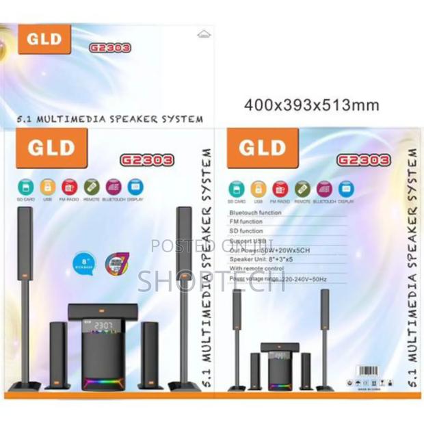 GLD G2303 5.1CH Multimedia Speaker