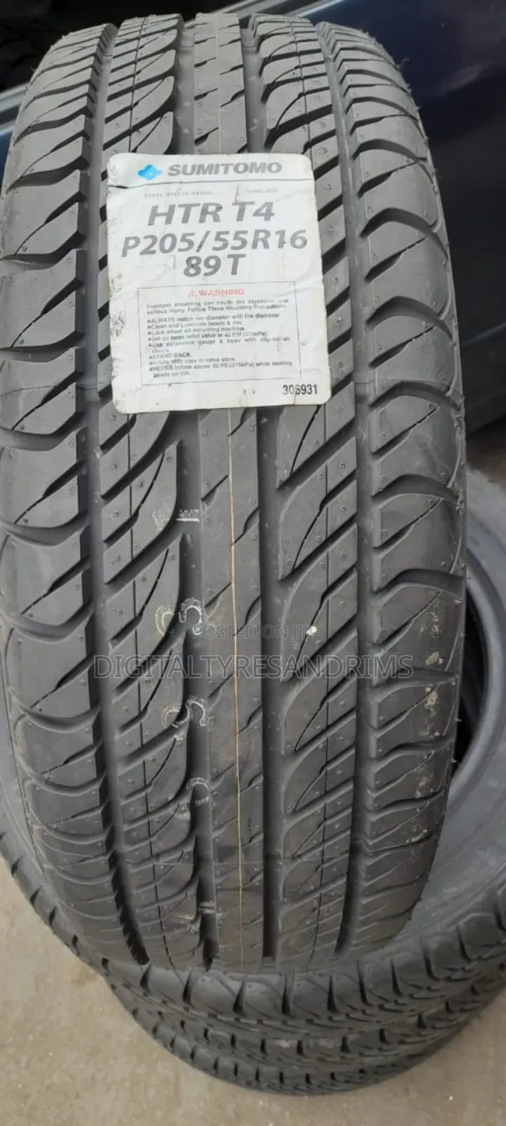205/55r16 Summitomo Tyres Brand New Made in Thailand