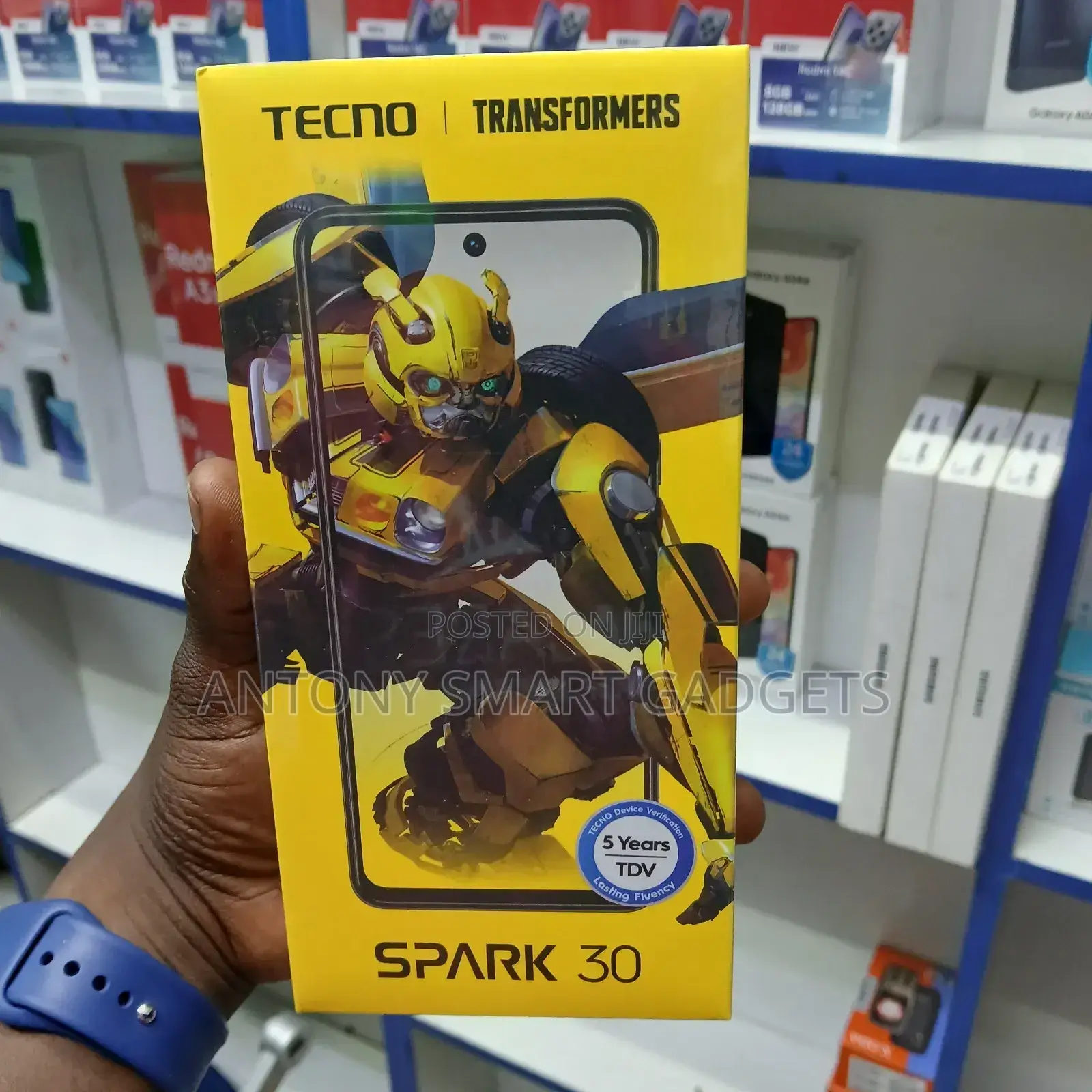 New Tecno Spark 30 128 GB Black
