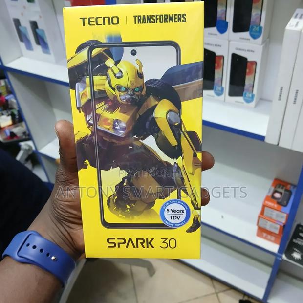 New Tecno Spark 30 128 GB Black - thumbnail 4