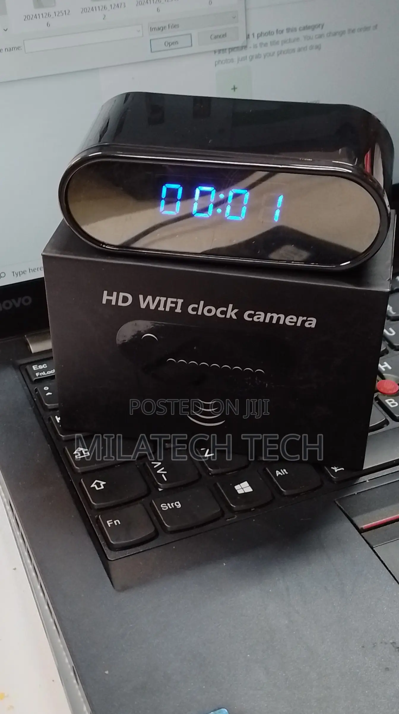 HD Wifi Clock Camera Hidden Spy Camera