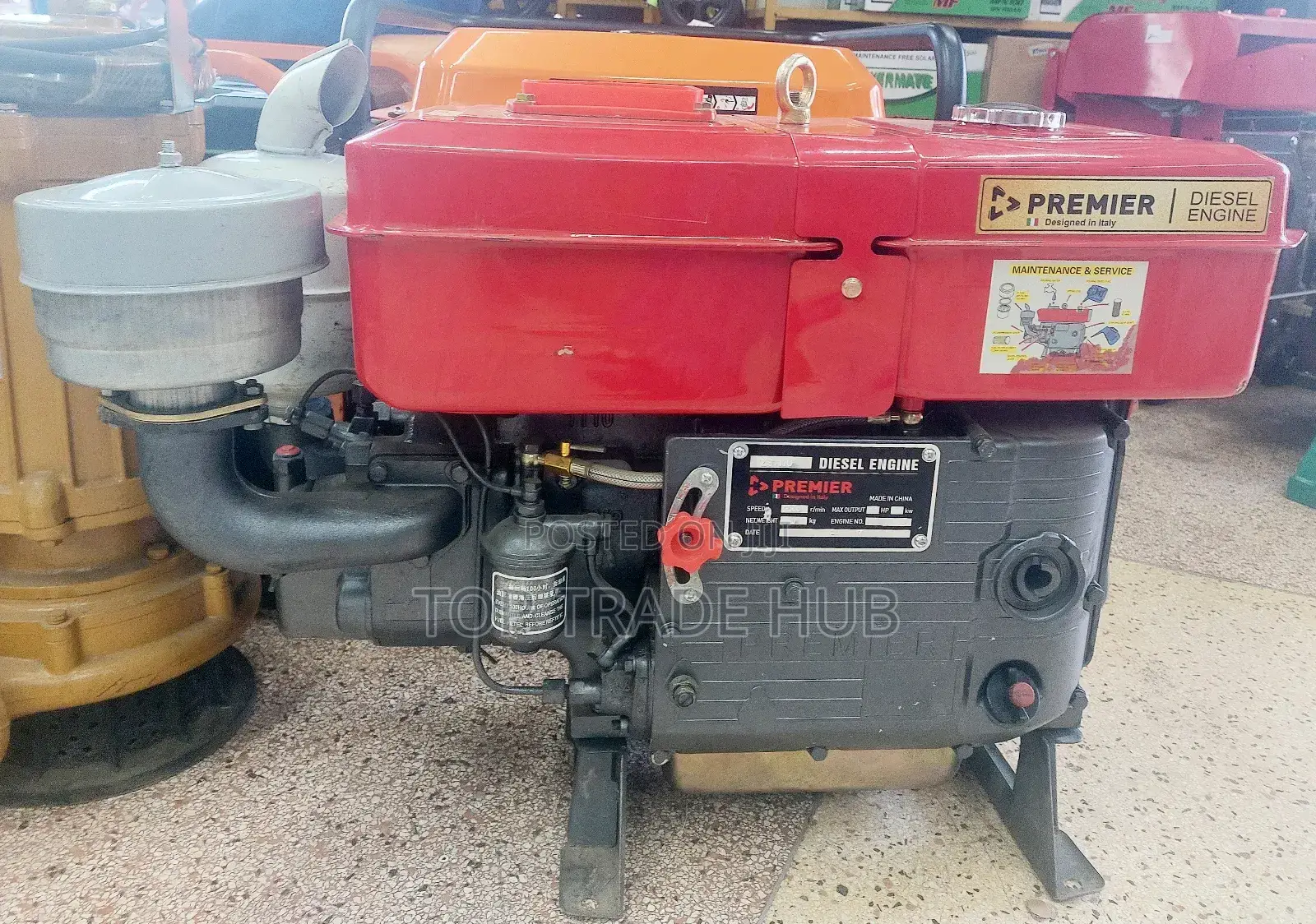 Premier ZS1110 Diesel Agricultural Engine 22HP