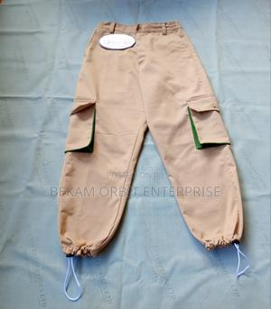 Cotton Twill Fashion Casual Cargo Pants - main view