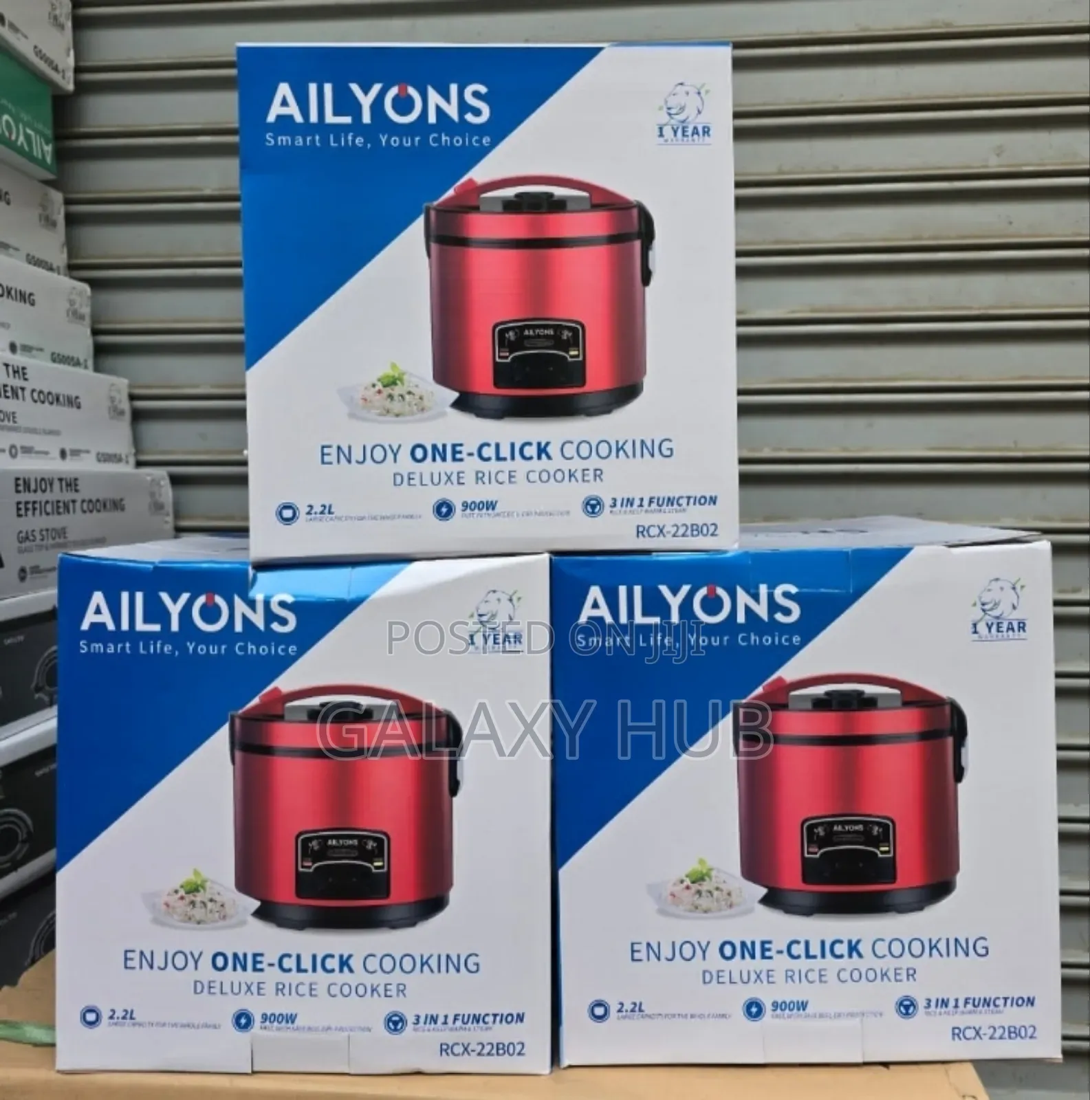Ailyons Electric Digital Rice Cooker 2.2litres