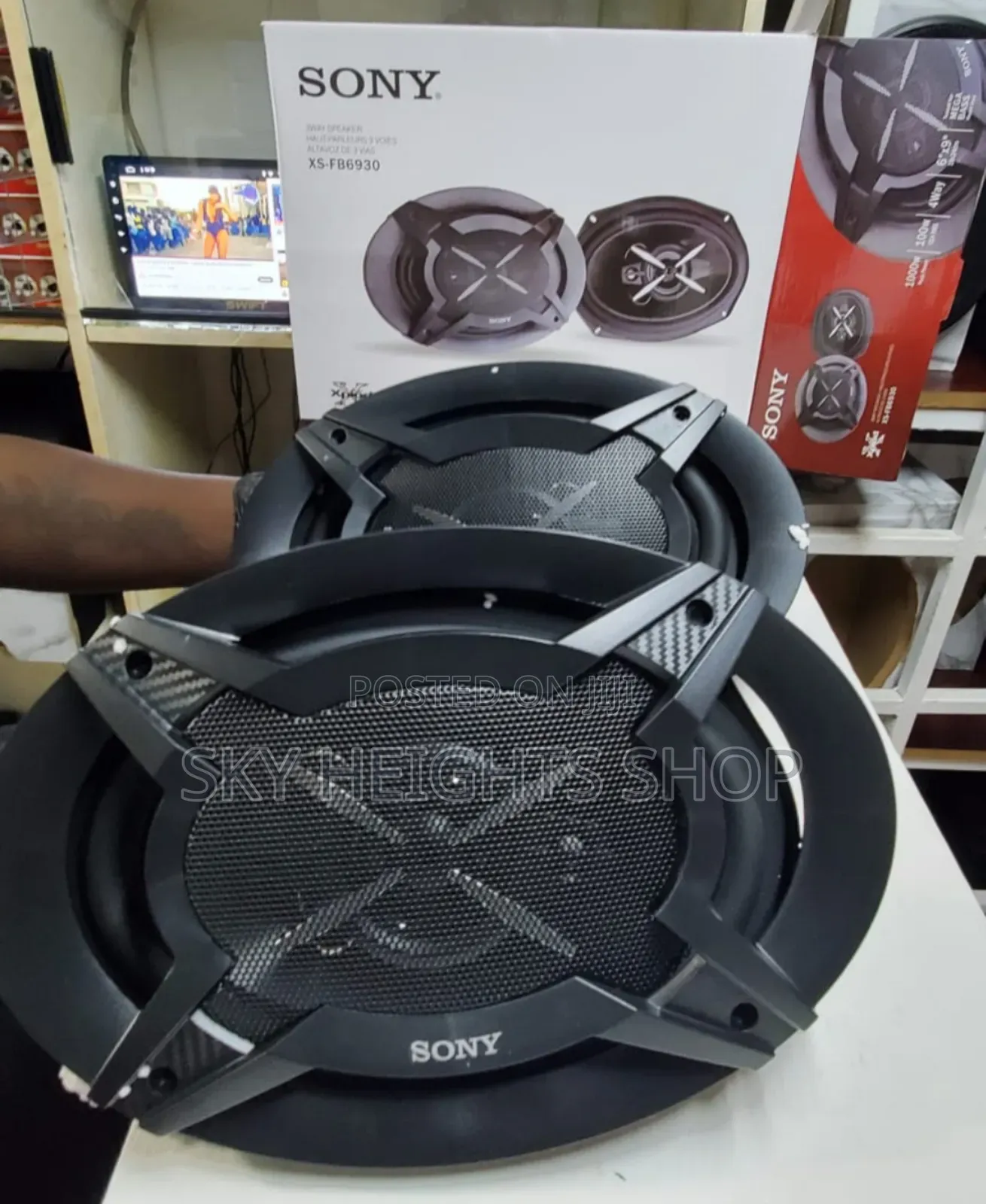 New Best Quality Sony Back Speakers 1000w 6"×9" Pair