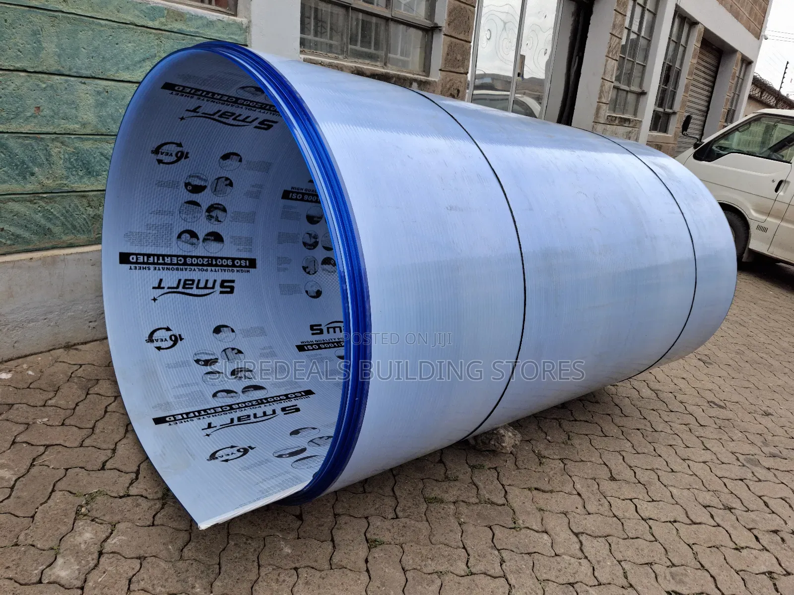 Heavy-Duty Polycarbonate Sheet-5.8mtrs by 2.1mtrs