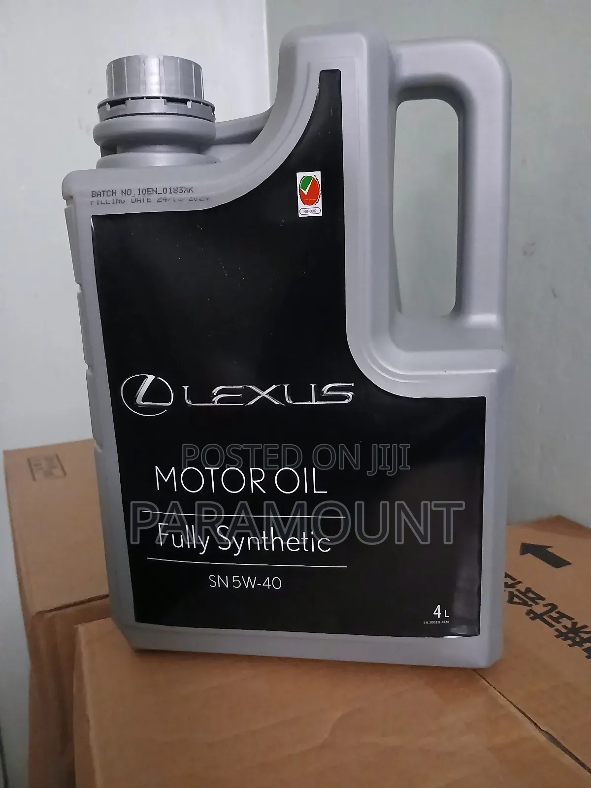 SN 5w-40. Fully Synthetic Engine Oil.