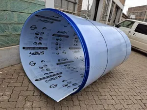 Hollow Polycarbonate Sheet (BLUE).