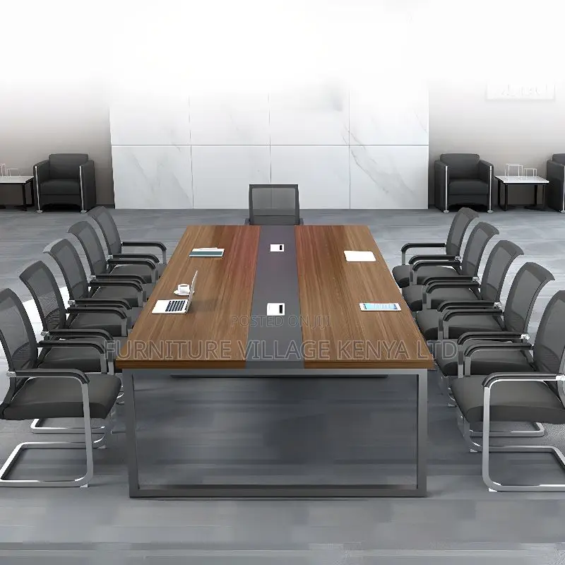 Office Table :Modern Rectangular 8-10 Seater Table