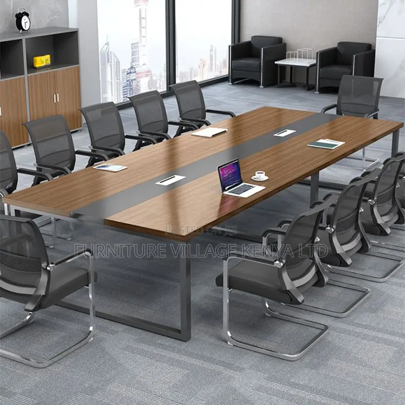 Office Table :Modern Rectangular 8-10 Seater Table